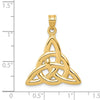 Gold Polished Celtic Knot Pendants