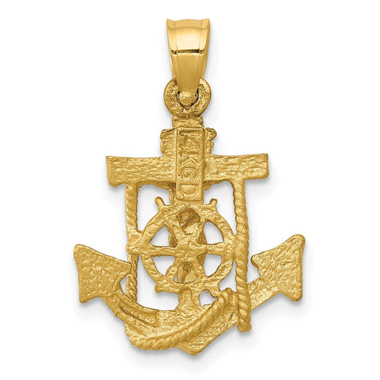 Gold Mariner Crucifix Pendants