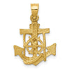 Gold Mariner Crucifix Pendants