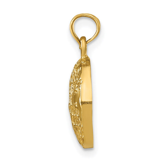Gold Polished Globe Pendant