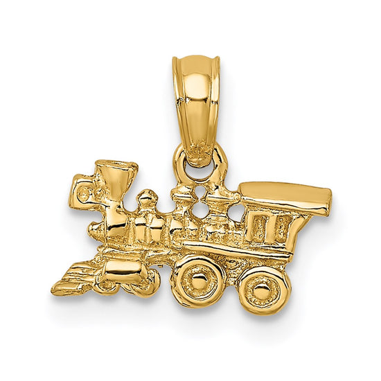 Gold Polished Travel Pendants