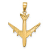 14k 3-D Jet Pendant