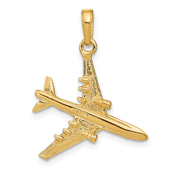 Gold Polished Travel Pendants