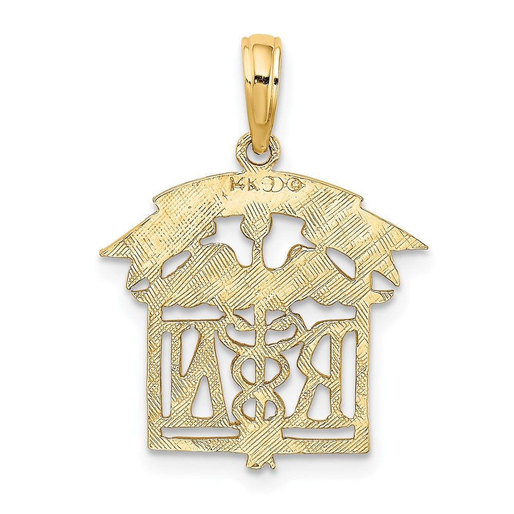 Gold Polished Medical Pendants