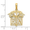 Gold Polished Medical Pendants