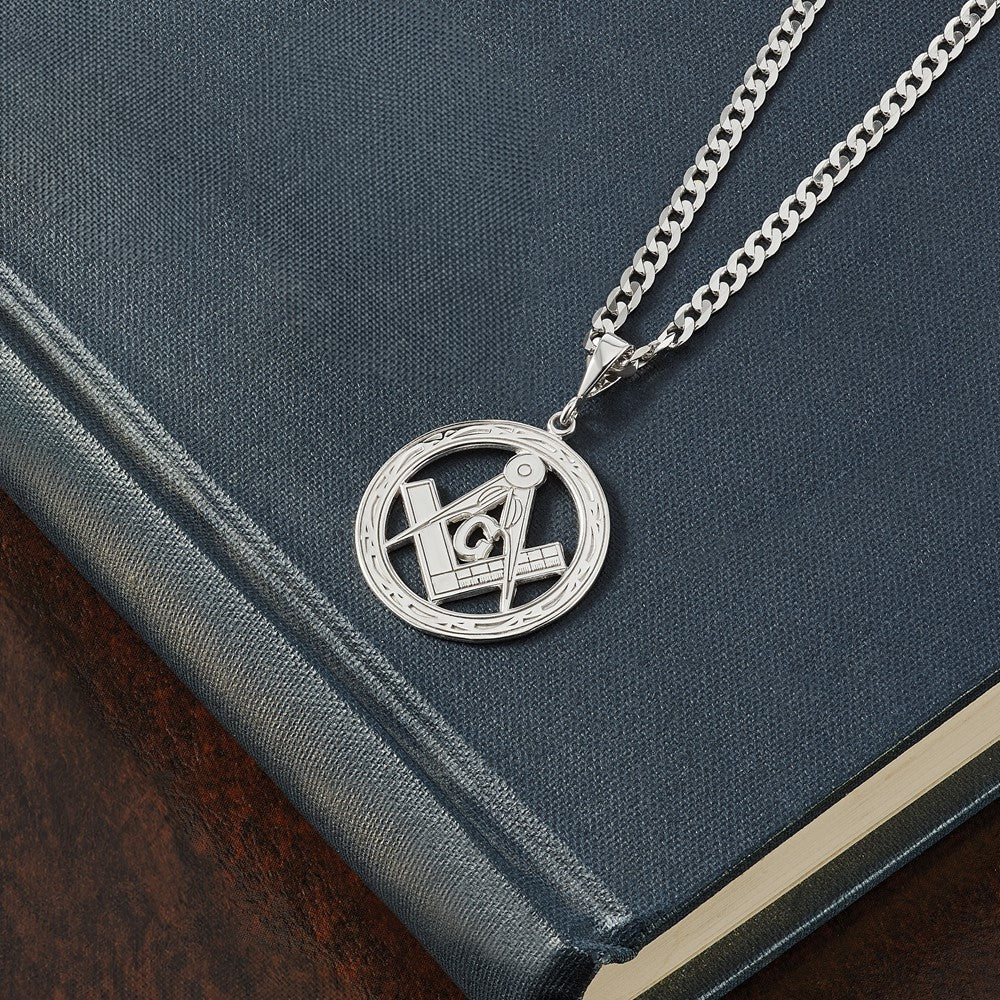 Gold Polished Masonic Pendants