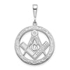 Gold Polished Masonic Pendants