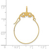 Gold Butterfly Charm Holder