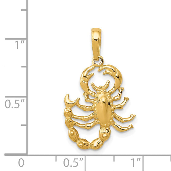 Gold Polished Reptile Pendants