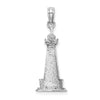 Gold Polished Lighthouse Pendants