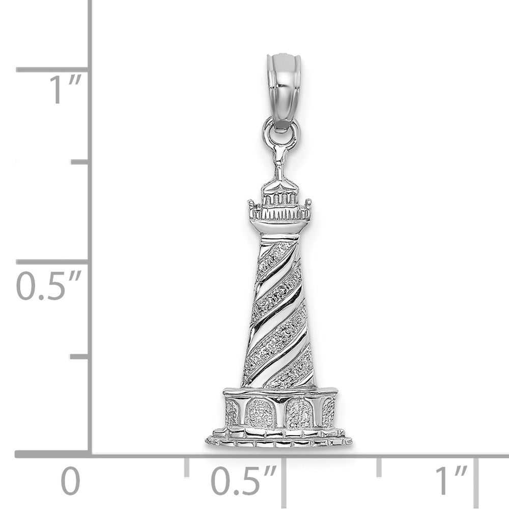 Gold Polished Lighthouse Pendants