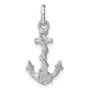 Gold Polished Anchor Pendants