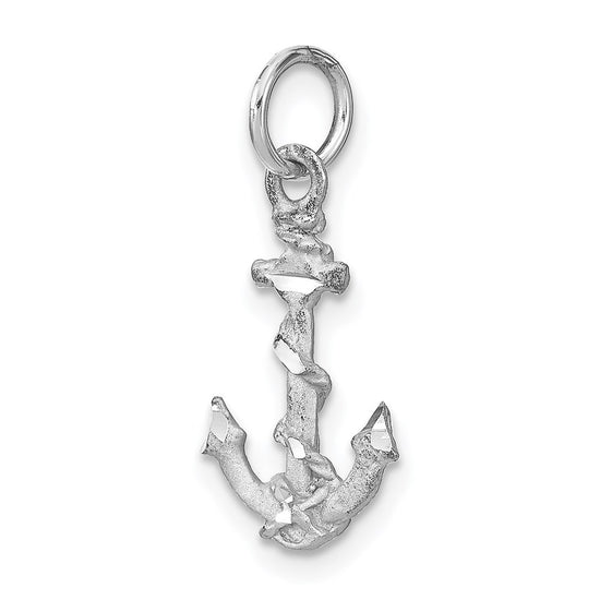 Gold Polished Anchor Pendants