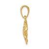 Gold Polished Crab Pendants