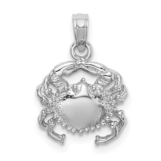 Gold Polished Crab Pendants