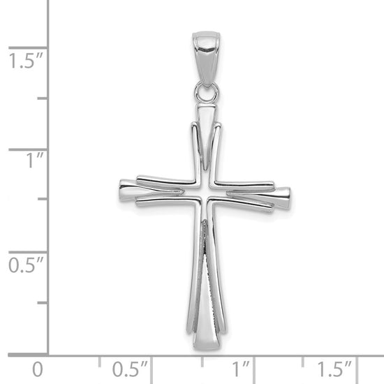 Gold Latin Cross Pendant