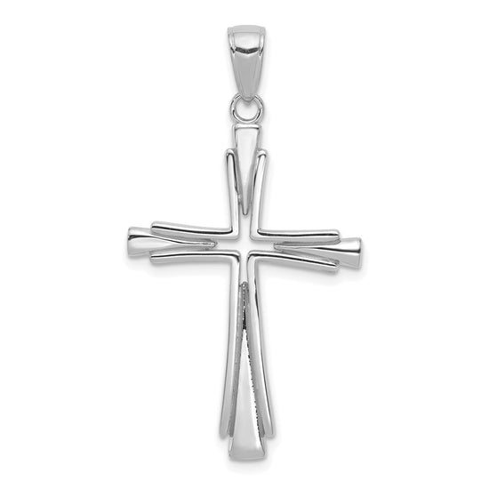 Gold Latin Cross Pendant