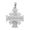 Gold Jerusalem Cross Pendant