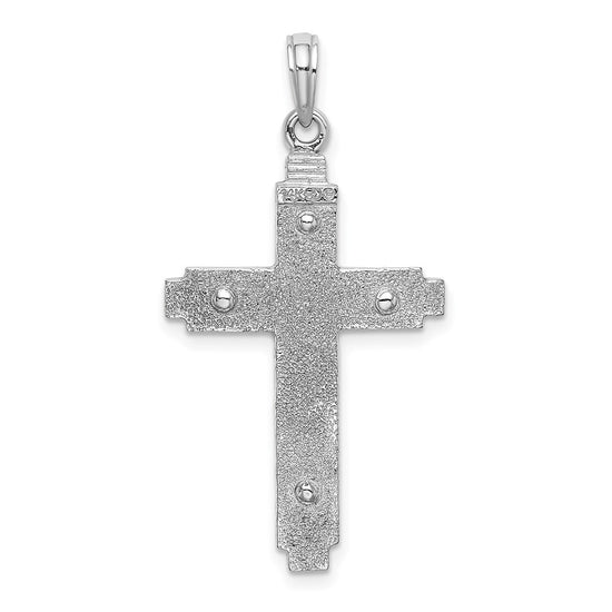 Gold Latin Cross Pendant