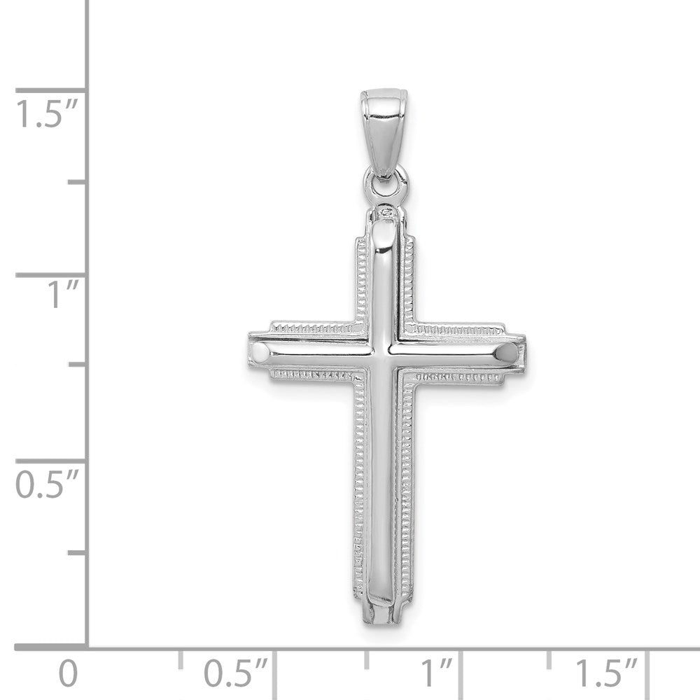 Gold Latin Cross Pendant