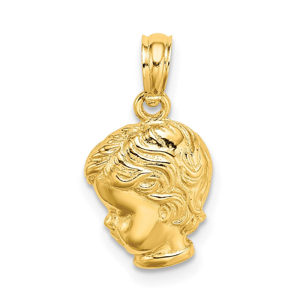 Gold Polished Child Pendants
