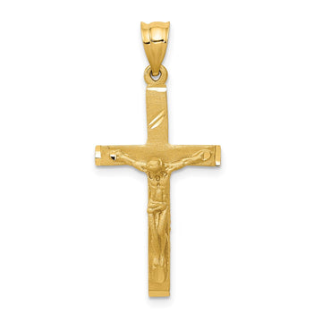 14k Crucifix Pendant