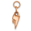 Gold 3D Movable Baby Shoe Charm