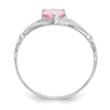 CZ Birthstone Claddagh Heart Ring