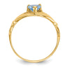 CZ Birthstone Claddagh Heart Ring