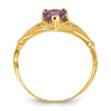 CZ Birthstone Claddagh Heart Ring