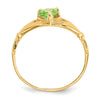 CZ Birthstone Claddagh Heart Ring