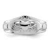 Gold Polished Claddagh Rings