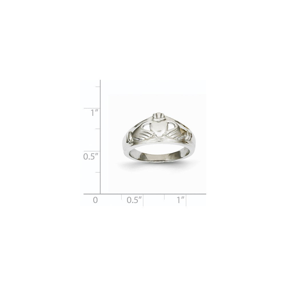 Gold Polished Claddagh Rings