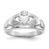 Gold Polished Claddagh Rings