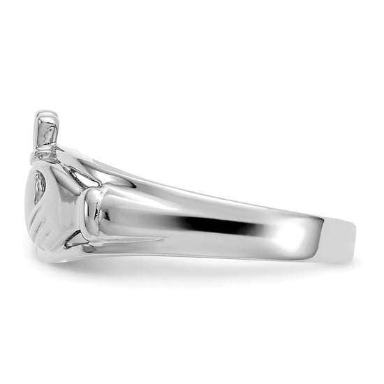 Gold Polished Claddagh Rings