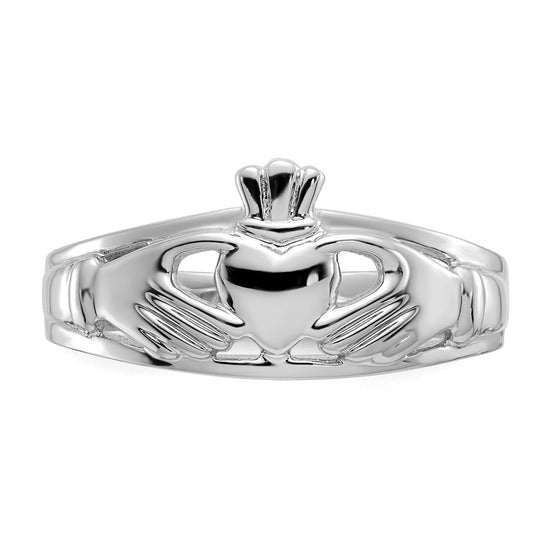 Gold Polished Claddagh Rings