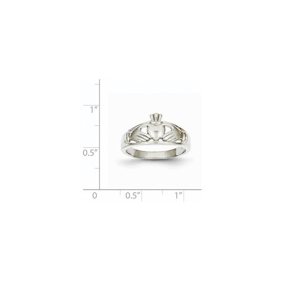 Gold Polished Claddagh Rings