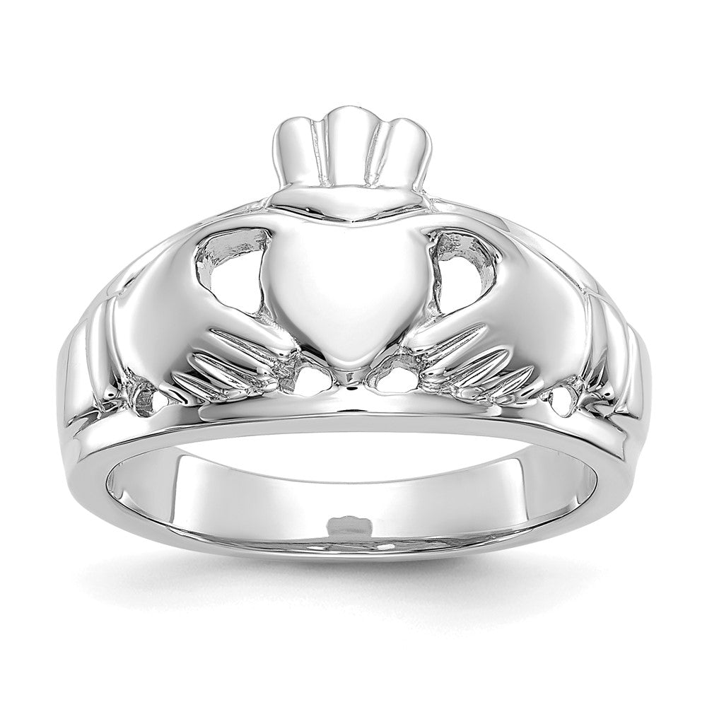 Gold Polished Claddagh Rings