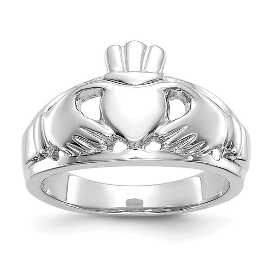 Gold Polished Claddagh Rings