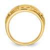 Gold Polished Claddagh Rings