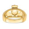 Gold Polished Claddagh Rings