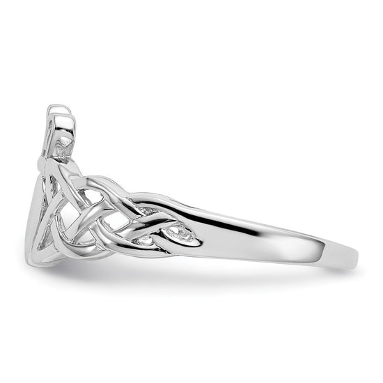 Gold Polished Claddagh Rings
