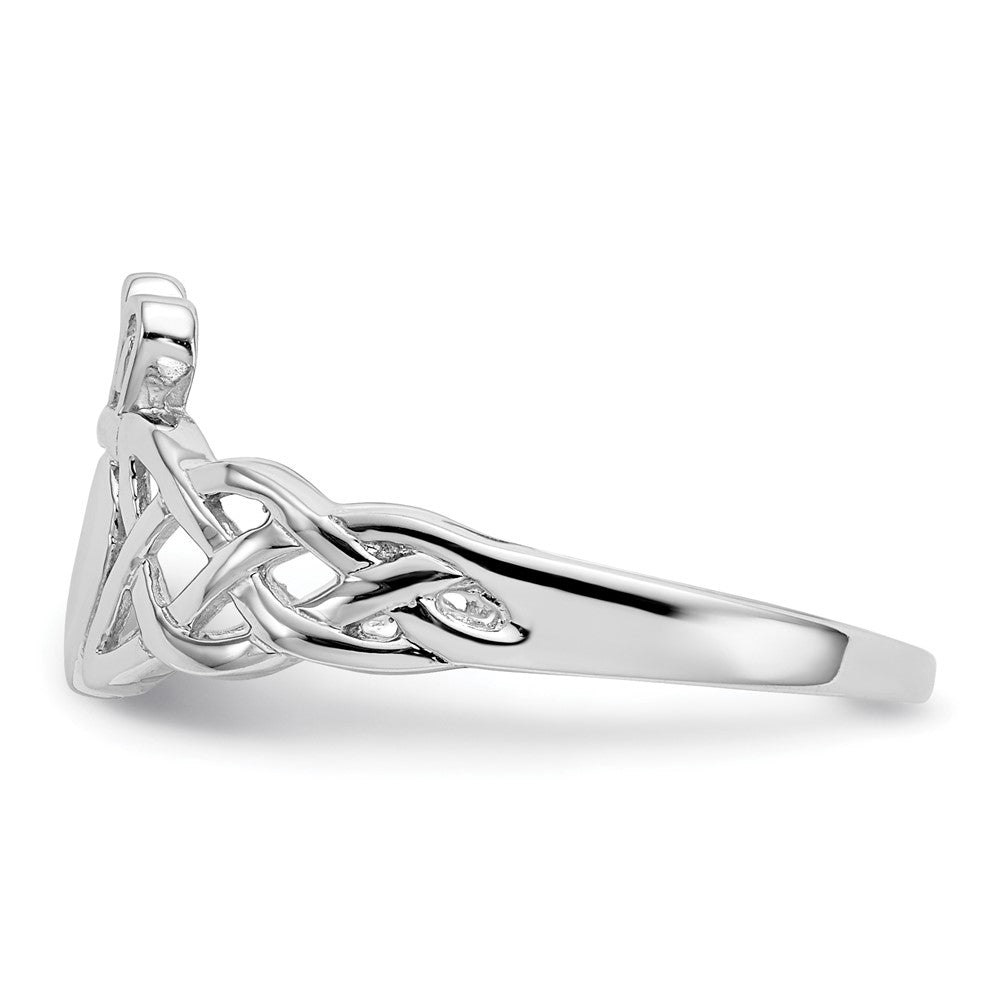 Gold Polished Claddagh Rings