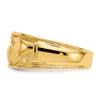 Gold Polished Claddagh Rings