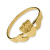 Gold Polished Claddagh Rings