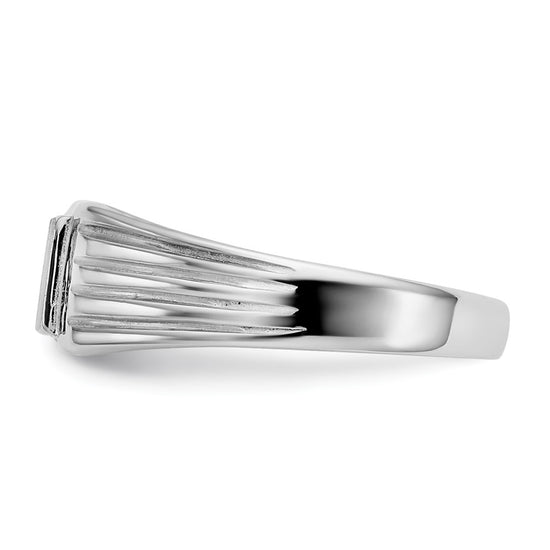 Gold Polished Children's Signet Rings
