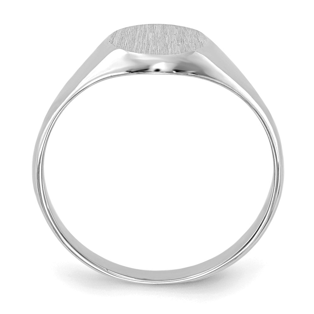 Gold Polished Children's Signet Rings