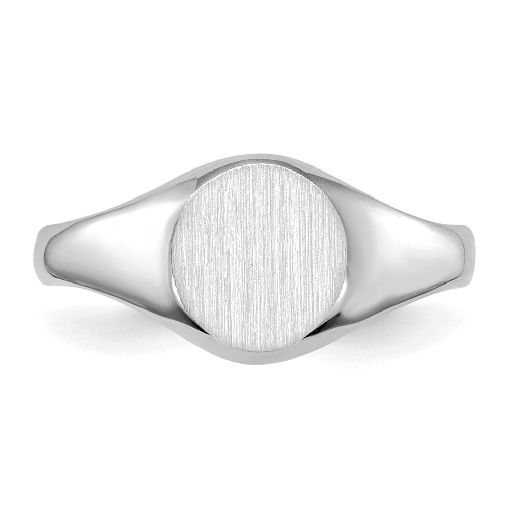 Gold Polished Children's Signet Rings