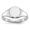 Gold Polished Children's Signet Rings