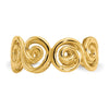 14k Scroll Toe Ring